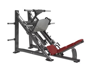Máquina de prensa de piernas comercial de alta resistencia con carga de placas, entrenador de piernas de alta capacidad de carga, equipo de entrenamiento de fuerza para gimnasio - Product Image 5