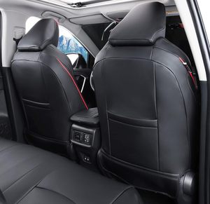 Set Completo di 13 Pezzi di <span class=keywords><strong>Coprisedili</strong></span> Auto <span class=keywords><strong>in</strong></span> <span class=keywords><strong>Pelle</strong></span> Impermeabile di Alta Qualità <span class=keywords><strong>su</strong></span> <span class=keywords><strong>Misura</strong></span> per Toyota RAV4 2019-2025 - Product Image 2