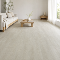 Plancher SPC DBS3836 en gros, lames de vinyle rigides, grain de bois chêne campagnard, étanche pour projets hôteliers et bureaux