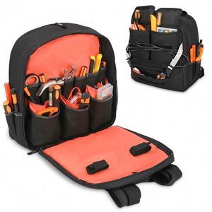 Free Sample Durable Portable <b>Tool</b> Bag Functional Storage <b>Backpack</b> with Support for OEM and ODM Customization for Special - Product Image 5