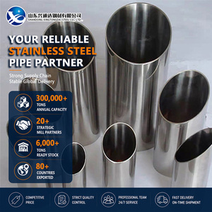 Polishing 347H 202 8K Mirror Annealed 21.3mm 5.0mm Beveling ASTM A312 Stainless Steel Tube for Oil and Gas - Product Image 1