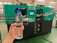 Machine de soufflage et d'étirage automatique à 2 cavités pour la fabrication de bouteilles de boissons en PET, ligne complète pour eau et cola