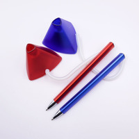 Stylo de bureau de marque d'entreprise impression logo personnalisé stylo à bille en plastique avec support pour hôtel banque bureau bureau réception