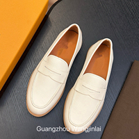 Mocassins Homme d'Été Respirants à Bout Pointu Style Designer Italien de Haute Qualité avec Détail de Couture – Idéaux pour le Quotidien
