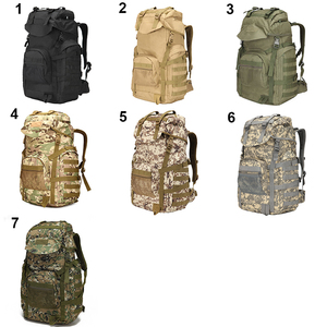 <span class=keywords><strong>50L</strong></span> Grand 800D Nylon Sports de Plein Air Trekking Chasse <span class=keywords><strong>Randonnée</strong></span> Molle Survie Tactique <span class=keywords><strong>Sac</strong></span> À <span class=keywords><strong>Dos</strong></span> - Product Image 6