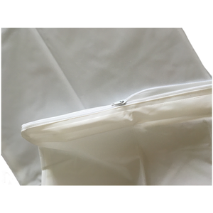 Vente en gros de protège-oreillers en vinyle PVC à fermeture éclair, taies d'<span class=keywords><strong>oreiller</strong></span> imperméables à motif solide pour usage hospitalier à domicile, vente en gros à bas prix - Product Image 4