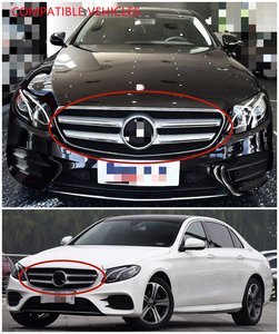 Grille avant de voiture de Style diamant adaptée pour Mercedes Benz <span class=keywords><strong>W213</strong></span> classe E <span class=keywords><strong>E200</strong></span> E250 E300 E350 modèle année 2016-2020 - Product Image 5