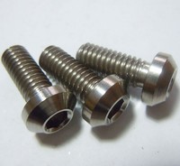 Sekrup Titanium Kepala Tombol Torx Ukuran Metrik M3x6 M4x8 M6x20 Standar DIN