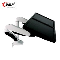 Mouvement complet 13 " - 27" Taille Flexible Réglable Ordinateur Accessoires Ressort À Gaz Moniteur Double Bras