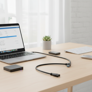 अनुकूलित एंगल्ड यूएसबी पुरुष को महिला होस्ट ओग केबल यूएसबी 2.0/3.0 उच्च आवृत्ति एक्सटेंशन यूएसबी केबल - Product Image 4