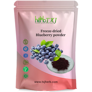 Poudre soluble dans l'eau de qualité alimentaire de fruit de myrtille d'approvisionnement d'usine OEM/poudre de béton de myrtille/poudre lyophilisée de myrtille - Product Image 2