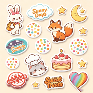 สติกเกอร์กันน้ำแบบกำหนดเอง, สติกเกอร์ไดคัทแบบติดเอง, ฉลากไวนิลทนทานสำหรับบรรจุภัณฑ์ - Product Image 5