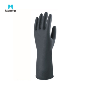 قفازات عالية الجودة 33: EN374 EN420 EN388 للعمل الشاق مبطنة بالقطيع قفازات السلامة الصناعية - Product Image 4