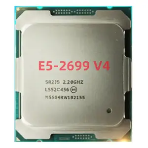 90% nouveau pour le processeur Xeon E5-2699 v4, service d'échantillon et meilleur contrôle de qualité pour les grosses commandes/2699 v4