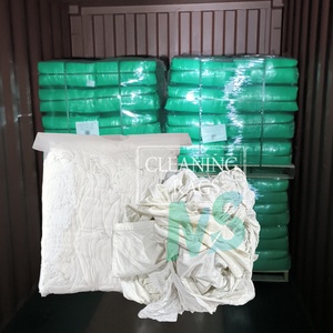 Paños de Algodón Blanco Comprimidos, Paños de Limpieza de Material de Algodón Clasificado, Paños Industriales para Mantenimiento de Plataformas Petrolíferas - Product Image 1