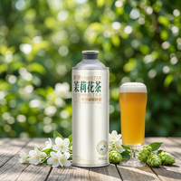 Kingstar Jasmine Chinesisches Craft-Bier Fermentiertes Ale Hohe Qualität 4,1% ABV Alkoholisches Getränk 1L Flasche/Dose Pasteurisiert Kräuter-Gewürz-Bier