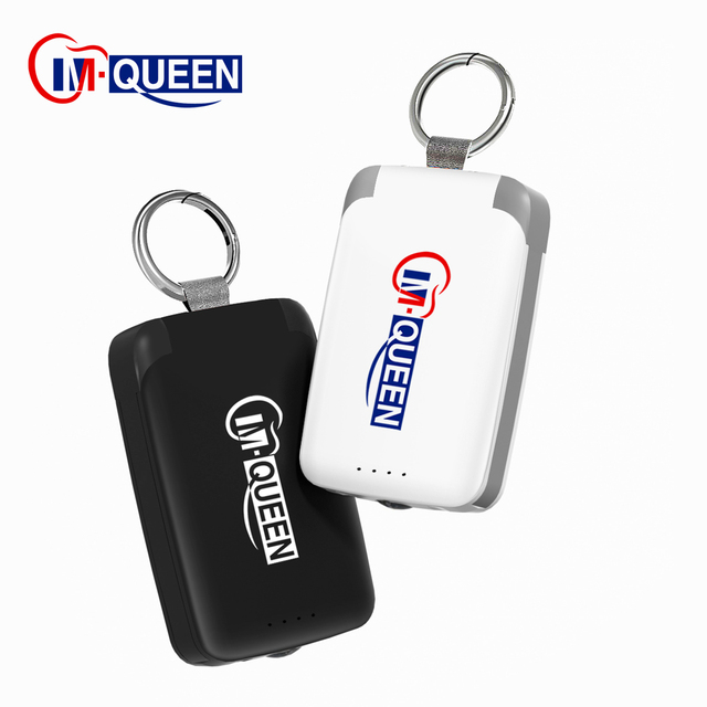 Mini 2-in-1 External Battery Power Bank LED Lamp Custom Logo 2000mah-4000mah Capacity PD Function 5V/2A for Phone