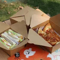 Einweg-Papierbehälter für Fast Food zum Mitnehmen, Takeaway-Box, Maßgefertigte Fast-Food-Verpackungsbox
