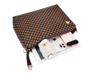 กระเป๋าถือแฟชั่นหนัง PU สำหรับผู้หญิง ปี 2025 ขายส่งแบบใหม่ ชุด 6 ชิ้น กระเป๋าสะพายไหล่ กระเป๋าถือขนาดเล็กสำหรับผู้หญิง - Product Image 4