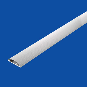 KSS High Series - Cannelure de câblage ronde en aluminium massif, 1 mètre, surface anodisée pour câblage au sol - Product Image 2