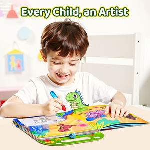 Joycat 绘画玩具热销水彩画书魔法涂色绘画套装幼儿用水彩画书 - Product Image 6