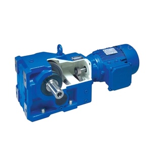 <strong>Parallel</strong> Shaft <strong>Helical</strong> Worm Gear Speed Reducers Motor <strong>Gearboxes</strong> Industrial Use 48:1 Ratio Foot Mounted - Product Image 5
