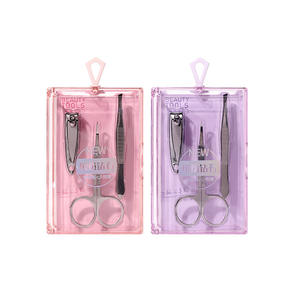 Lmltop Eyebrow Tweezers Slanted Tip Stainless Steel Precision Hair <b>Removal</b> <b>Tool</b> For Eyebrow <b>Trimming</b> - Product Image 2