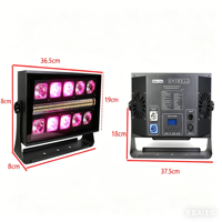 Projecteur matriciel LED RGBW 4-en-1 12x20W avec contrôle DMX512 et IRC 90 pour éclairage de parcs à thème, soirées DJ et concerts