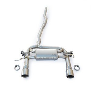 Échappement Catback pour <span class=keywords><strong>Audi</strong></span> <span class=keywords><strong>TT</strong></span> <span class=keywords><strong>MK1</strong></span> 1.8T 1998-2006 Ss304 Système d'échappement à soupape Système d'échappement Axleback haute performance - Product Image 1