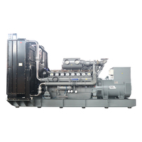 Générateur diesel 800 kVA de type silencieux à châssis ouvert, robuste, avec panneau de commande Smartgen Deepsea, démarrage électrique 24 V CC
