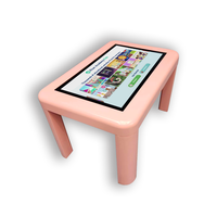 Mesa LCD Interactiva con Pantalla Táctil de 32 Pulgadas para Juegos Infantiles, Enseñanza y Entretenimiento, Android 14, 1080p, 128GB de RAM, 1 Año de Garantía