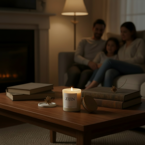 Bougie parfumée artisanale avec logo personnalisé Zijin, couvercle, huile végétale naturelle, parfum intense, cire de soja, cadeau de Pâques, de Noël, de la Saint-Valentin - Product Image 6