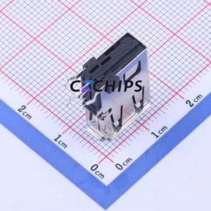 UB3119C-4SK8-4F USB Connector Through hole Component (THT) Connector Type-A Female Side Insert 4P - Product Image 2