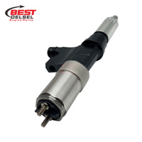 Inyector de Combustible 095000-8770 8-97367552-3 Compatible con Motores Isuzu 4HK1 y 6HK1. Es una pieza de maquinaria de ingeniería.