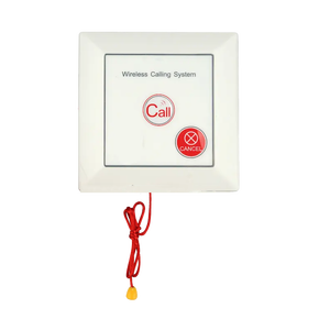 Bouton d'appel infirmier sans fil pour hôpital avec cordon, alarme <span class=keywords><strong>SOS</strong></span>, boîtier de bouton d'urgence, système d'appel patient/infirmière, système d'appel d'aide pour patient - Product Image 1