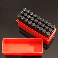 Juego de Punzones de Letras y Números de Acero Endurecido, Kit de Herramientas de Estampado de Metal para Marcado de Piezas, Grabado, Suministro de Herramientas Manuales para Taller