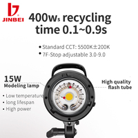 JINBEI DMII 4 Studio Flash lumière stroboscopique photographie accessoires Photo 400W appareil Photo Flash lumières