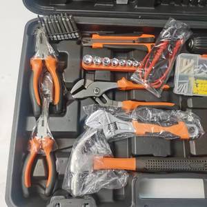 Kit d'outils électriques multifonction pour électricien avec perceuse au lithium – Ensemble d'outils électriques puissants - Product Image 3