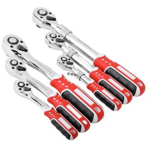 72-зубчатый быстросъемный полировальный трещоточный ключ-гайковерт 1/2 дюйма, ручной инструмент для ремонта, поддержка OEM-кастомизации - Product Image 1