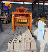 Machine à fabriquer des briques de ciment entièrement automatique WanJun en stock 4-25D, équipement polyvalent pour les projets