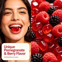 Fabricant OEM – Complément Nutritionnel en Gummies à l'Extrait Naturel de Betterave pour l'Énergie Quotidienne et le Soutien Immunitaire
