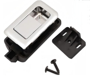 Keyless Chrome tuôn ra Locker kim loại Camper bắt khóa làm bằng hợp kim kẽm bền - Product Image 1