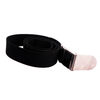 Ceinture de plongée surdimensionnée SAISUB en acier inoxydable et nylon avec bloc de plomb à attache rapide pour la pêche - Modèle 160CM