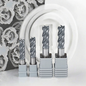 YUFU Palton Fraise à queue diamantée PCD à 6 dents, revêtement au titane, pour usinage CNC, outils de sculpture, fraise en carbure pour pierre, OEM/ODM, granit, marbre, céramique - Product Image 3