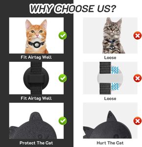 Hot Selling Luxury Classic Solid PVC Custom Logo Personalize <b>Airtag</b> Rivet Adjustable Comfortable Soft GPS Tracking Pet <b>Collar</b> - Product Image 2