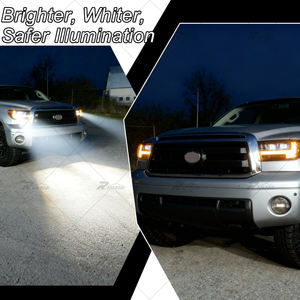 ชุดไฟหน้า LED 2 เลนส์ พร้อมเอฟเฟกต์เริ่มต้นการทำงาน สำหรับอัพเกรดภายนอกรถยนต์ Tundra ปี 2007-2013 - Product Image 3