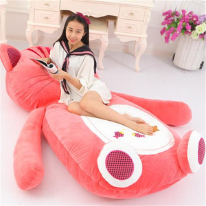 Mejor hecho cama con forma de animal de felpa gigante relleno suave bolsa de animales de dibujos animados cama para niños o adultos - Product Image 2