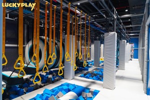 Équipement de terrain de jeu intérieur pour enfants, personnalisé sur mesure, directement de l'usine, pour parcours Ninja et <span class=keywords><strong>Mario</strong></span> Sport, conception globale de projet réaliste - Product Image 5