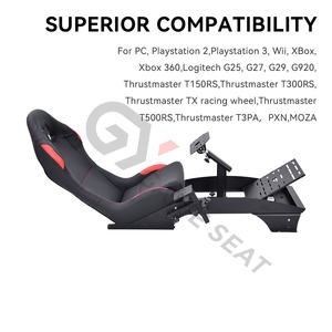 Simulator kursi permainan balap Sim OEM GY046 ODM Simulator gerakan untuk PC, cokpit logitech G25,G27,G29,G920,Wii,Xbox 360 - Product Image 5