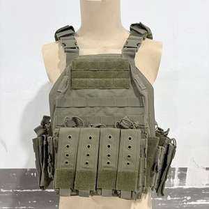 Bestseller IIIA IV Ballistische 1000D Aufprallschutz Taktische Weste Schnellverschluss-Plattenträger Grün für Schutzausrüstung - Product Image 1